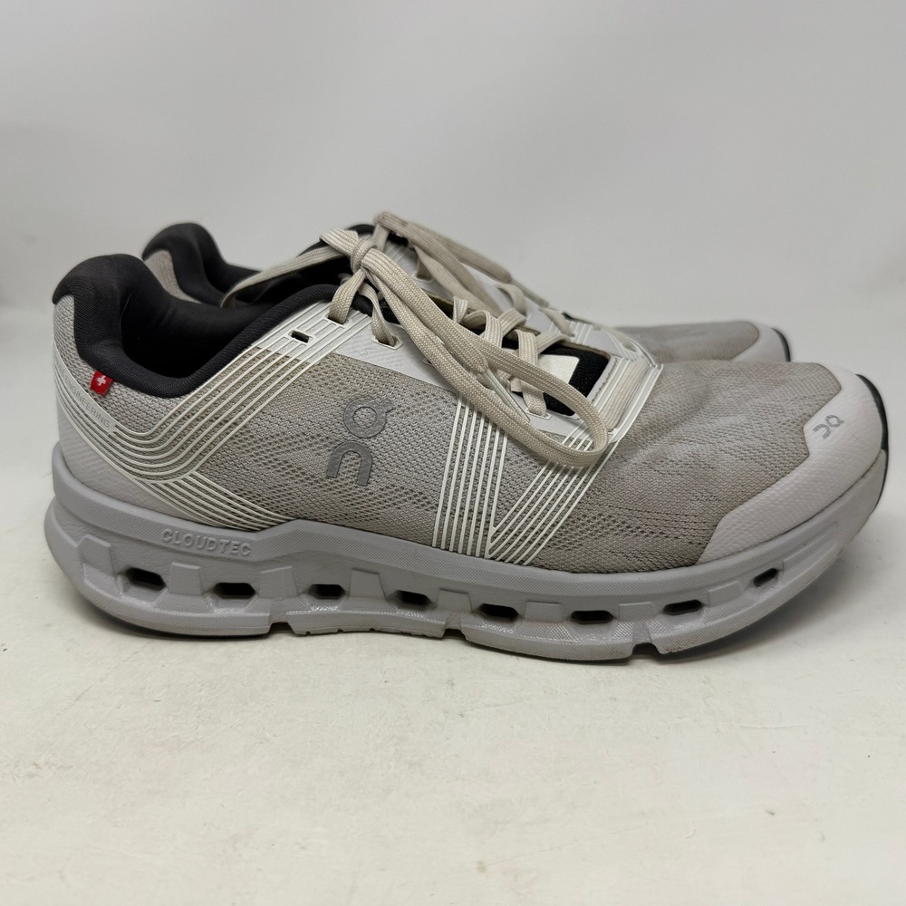 On Running Shoes Womens 10 Cloudgo Grey White 55.98625 CloudTec EUC